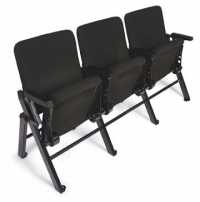 Silla de Auditorio Triple Portátil Estándar