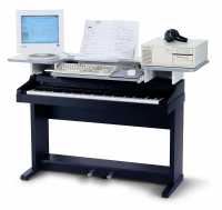 Estación de trabajo para clases de piano
