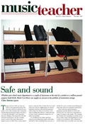 Safe and sound -  solution to instrument storage