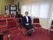 The Salvation Army musicians enjoy the benefit of music posture chairs