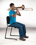 New dynamic frame chair supports natural movement of musicians